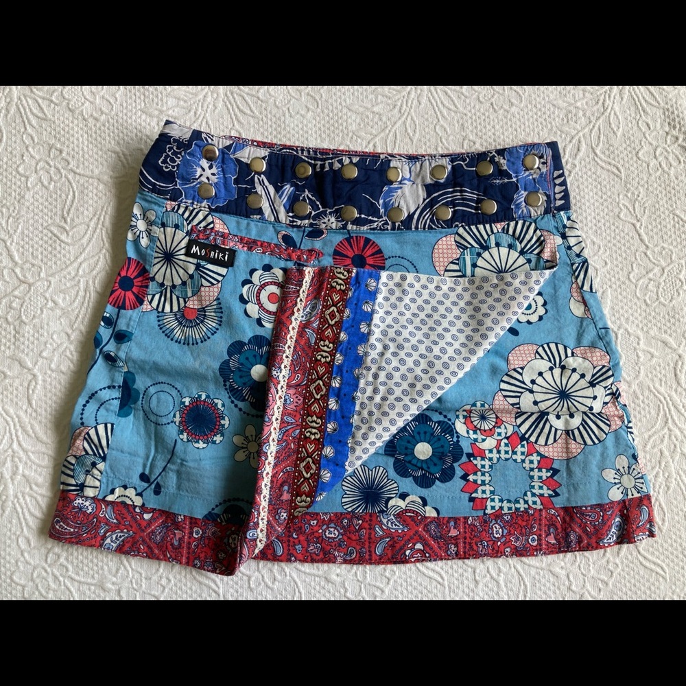 Reversible Skirt by Mushiki